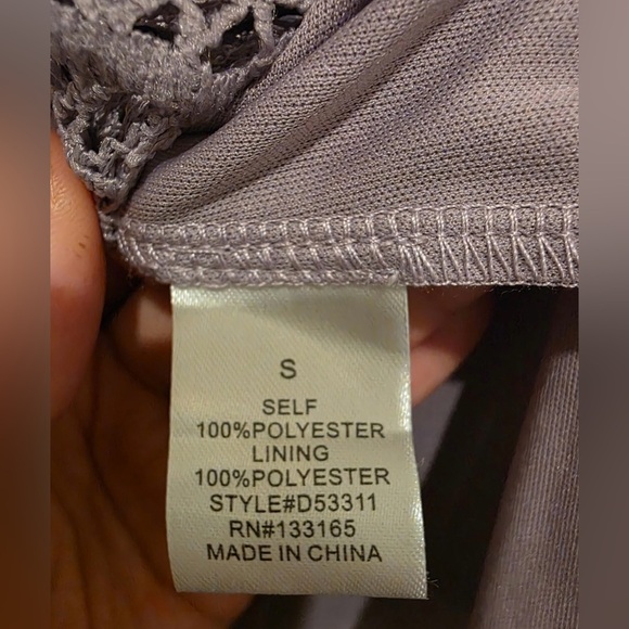 Altar'd State Lavender Lace Mini Dress - Picture 10 of 10